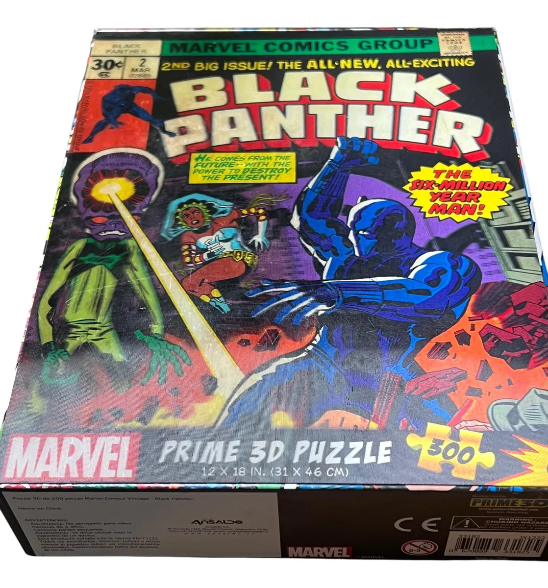 Puzzle Rompecabezas 300 Piezas De Marvel En 3D
