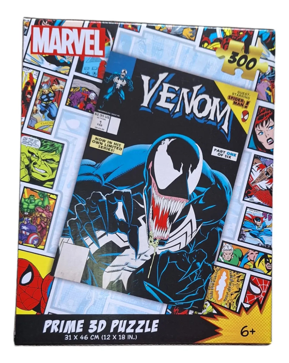 Puzzle Rompecabezas 300 Piezas De Marvel En 3D