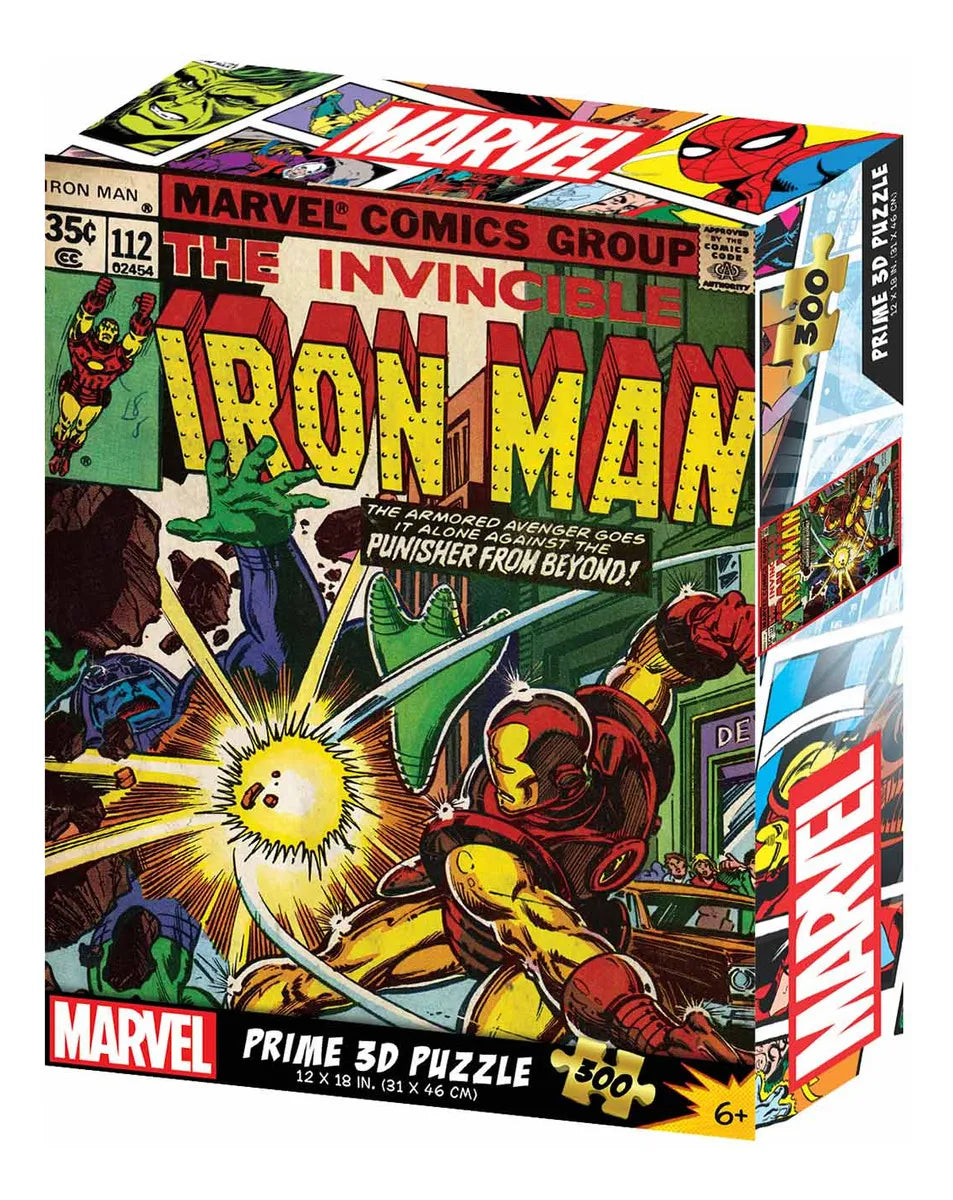 Puzzle Rompecabezas 300 Piezas De Marvel En 3D