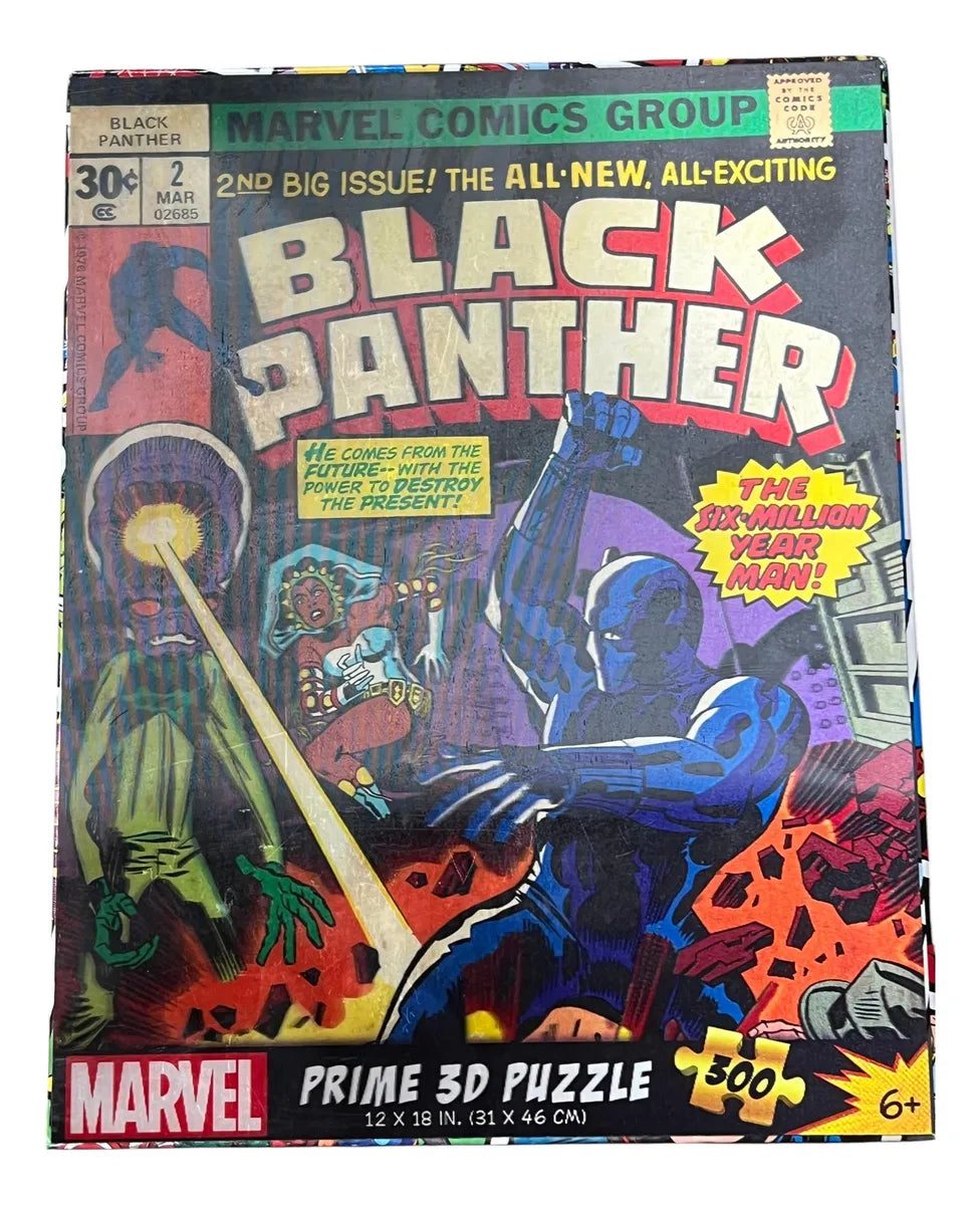Puzzle Rompecabezas 300 Piezas De Marvel En 3D