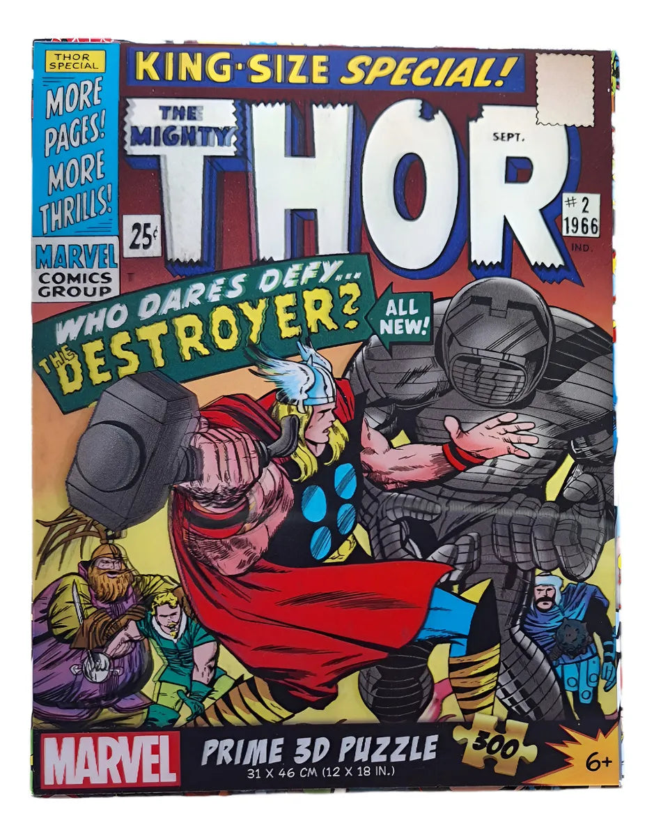 Puzzle Rompecabezas 300 Piezas De Marvel En 3D