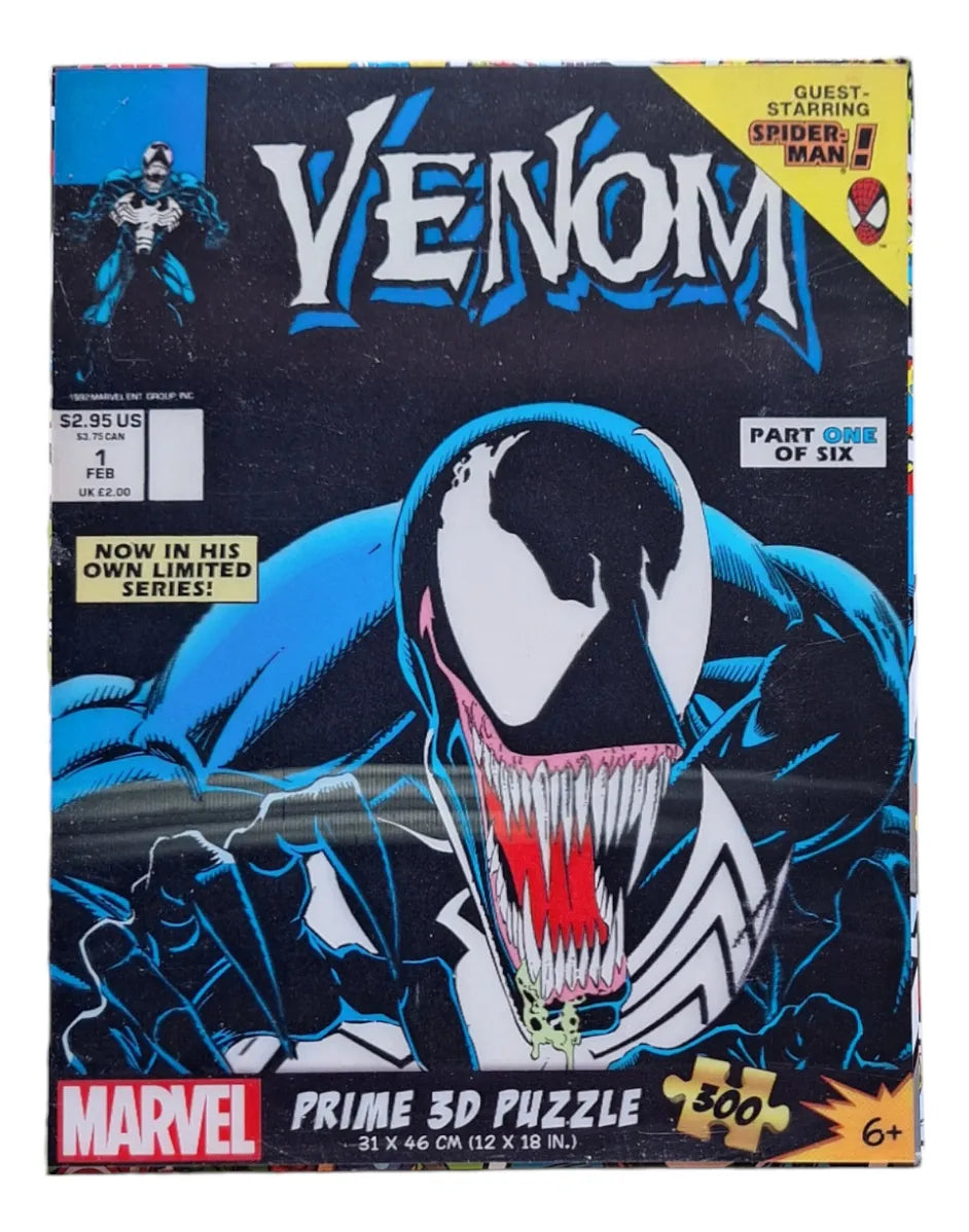 Puzzle Rompecabezas 300 Piezas De Marvel En 3D