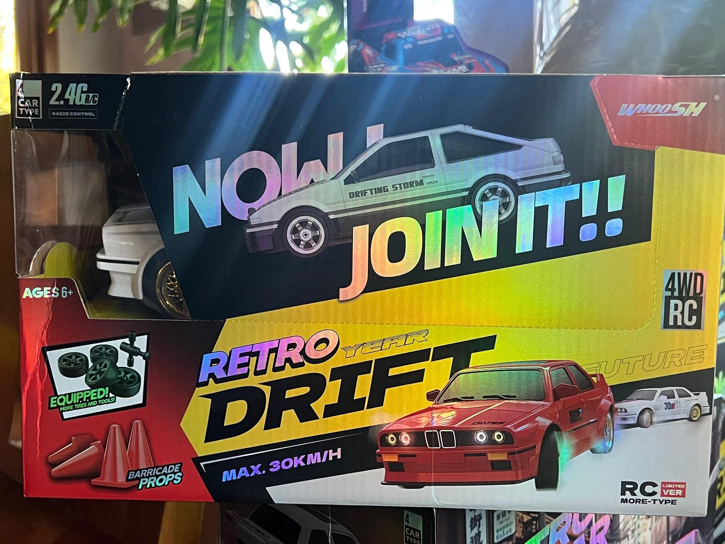 Auto RC Drift Retro 2.4G Woosh