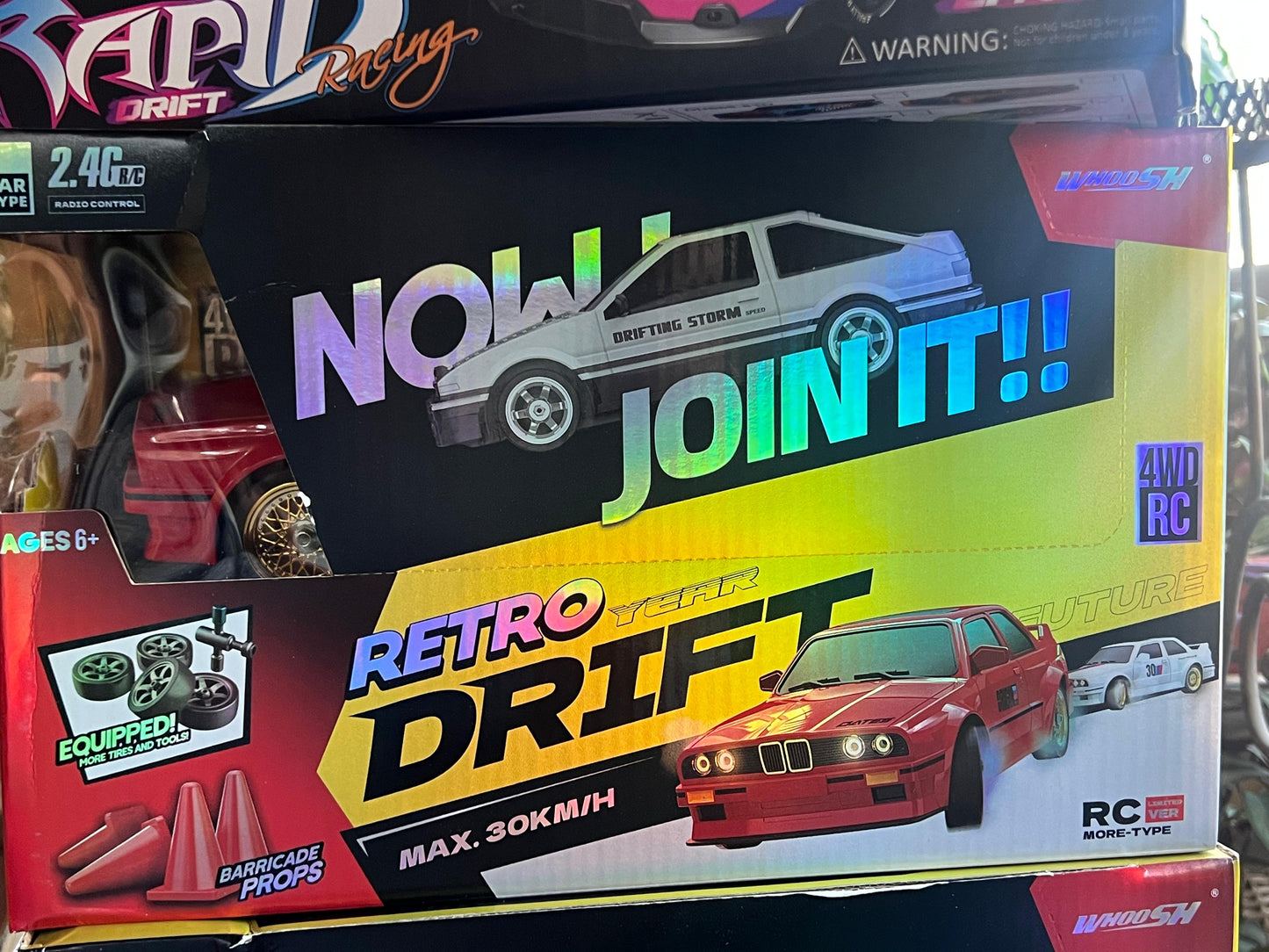 Auto RC Drift Retro 2.4G Woosh
