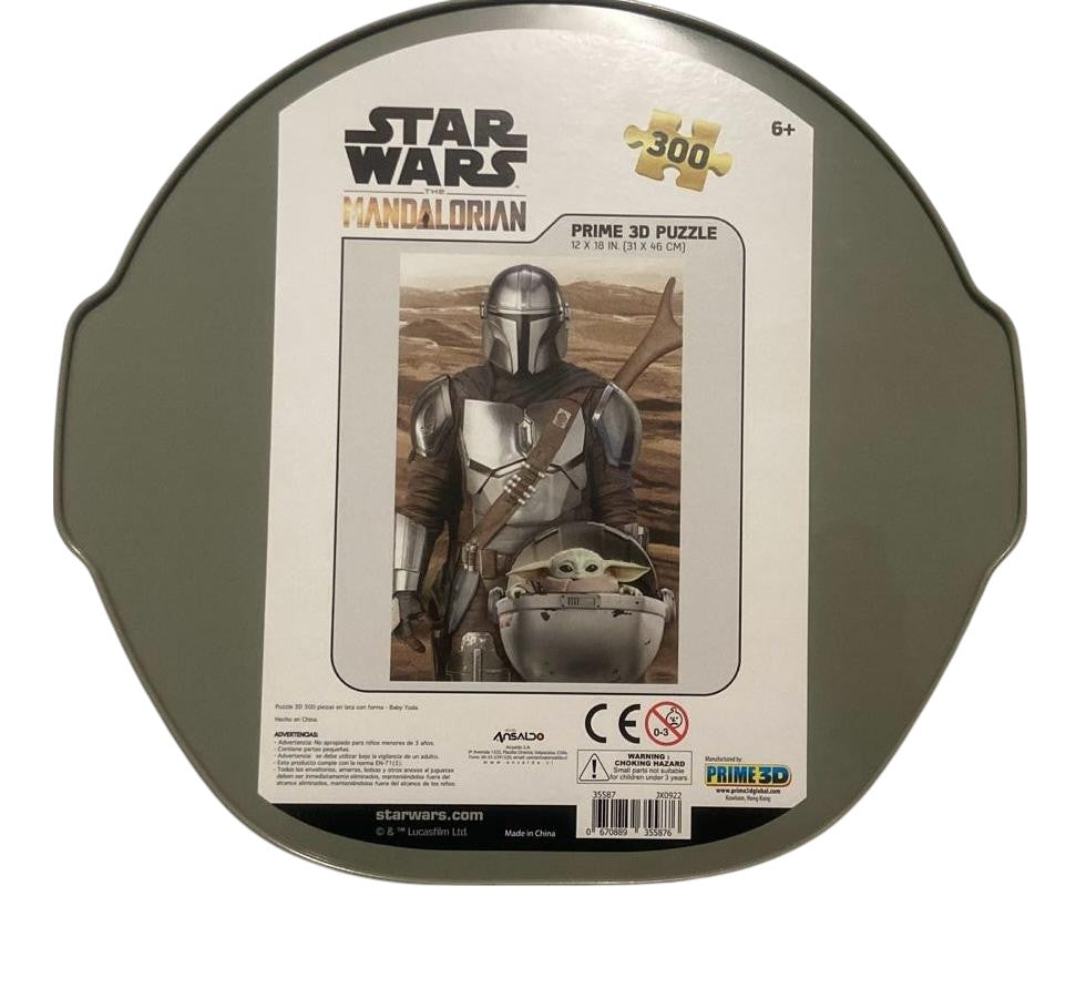Puzzle 3D Star Wars – Edición Especial en Lata Coleccionable (300 piezas)🌌