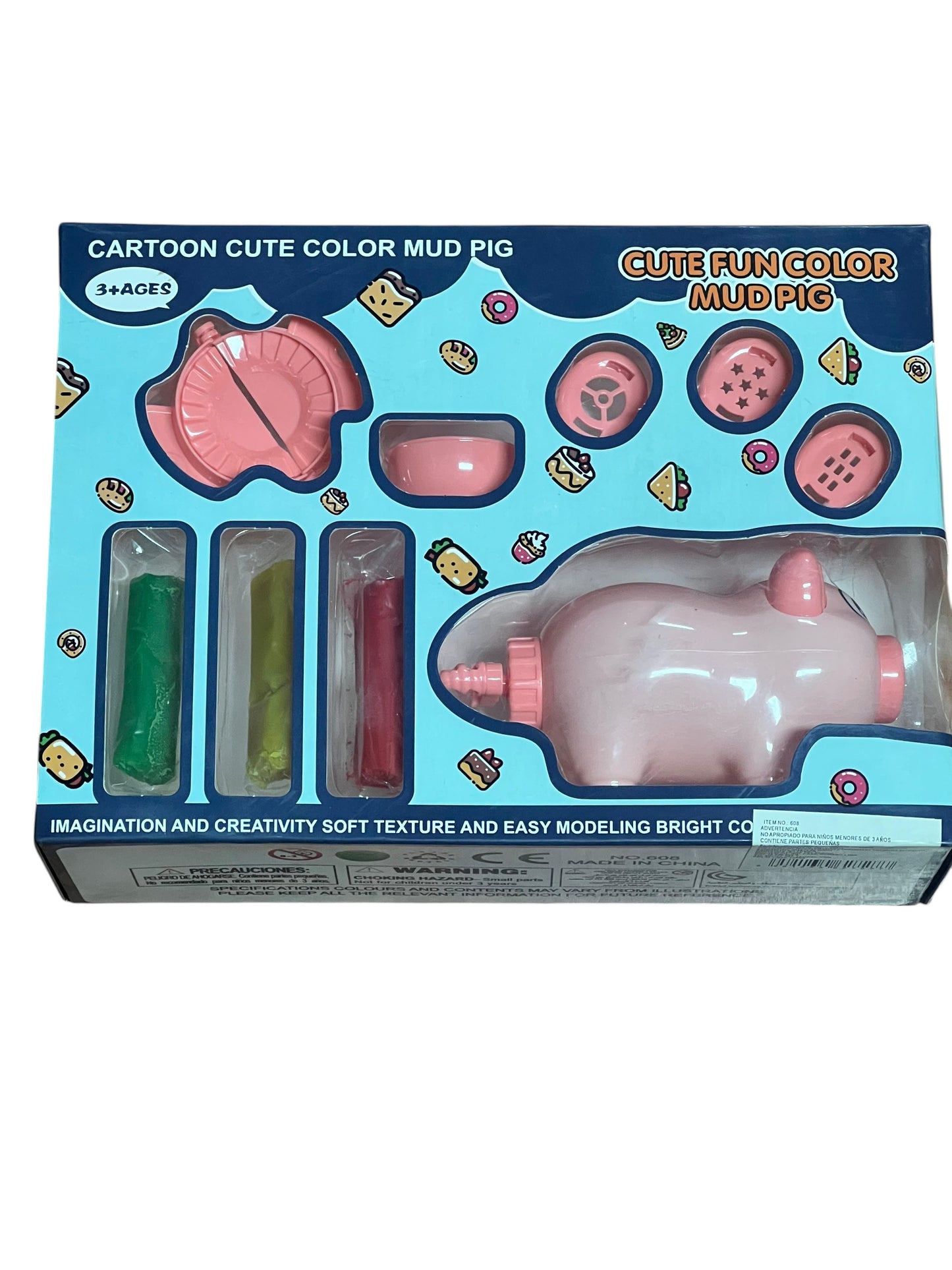 Juguete Cerdito Exprimidor con Masa de Moldeo – Set Creativo de Cocina para Niños