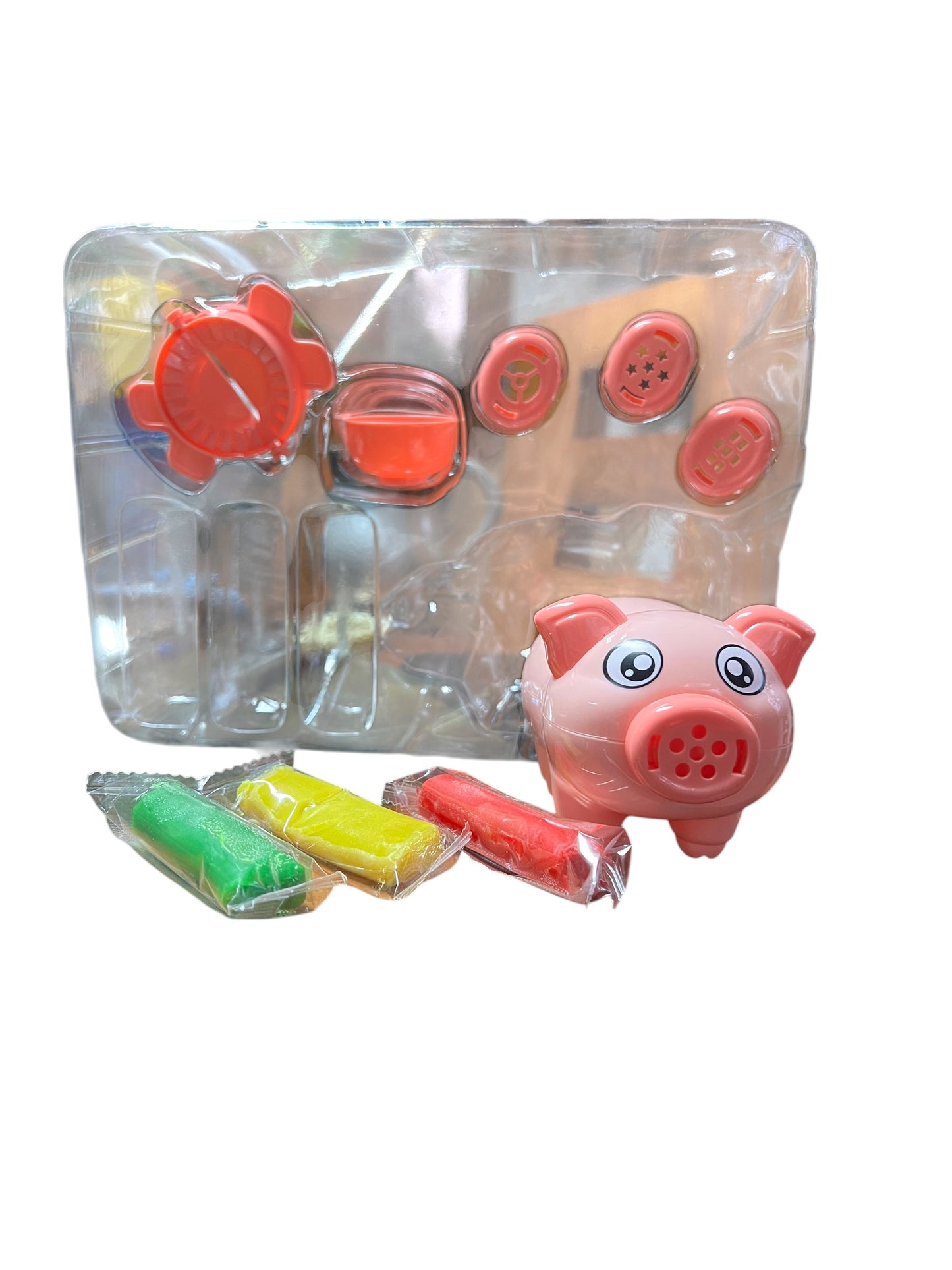 Juguete Cerdito Exprimidor con Masa de Moldeo – Set Creativo de Cocina para Niños