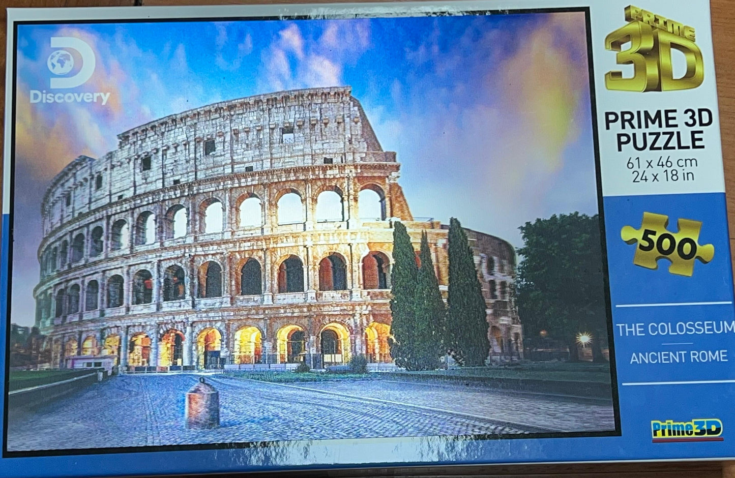 Puzzle 3D Discovery – Maravillas del Mundo (500 piezas)